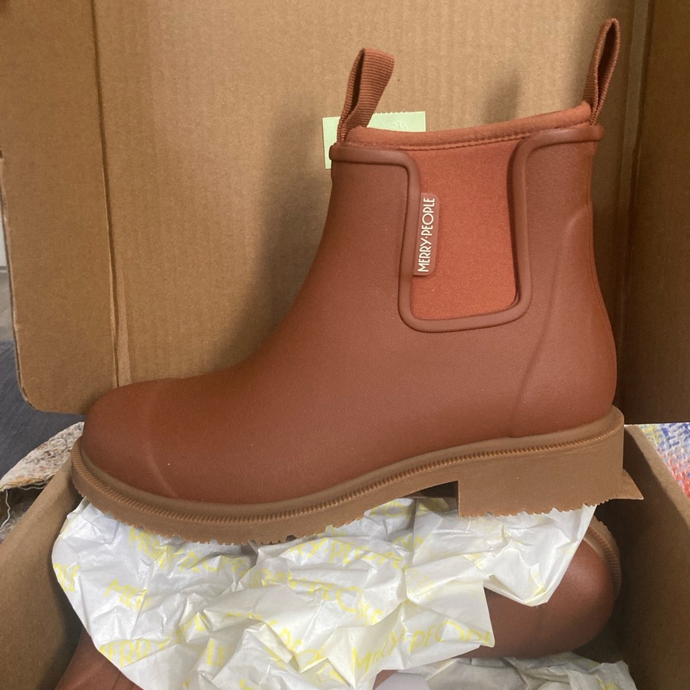 Women's Brown Winter & Rain Boots